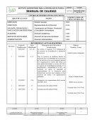 Manual de calidad iso 9001 2015