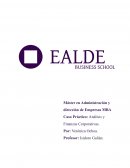 Caso Práctico: Análisis y Finanzas Corporativas