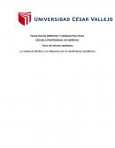 La violencia familiar y la influencia con el rendimiento académico