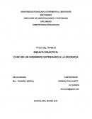 ENSAYO DIDÁCTICO CASO DE UN INGENIERO ENTREGADO A LA DOCENCIA