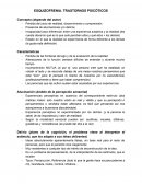 ESQUIZOFRENIA. TRASTORNOS PSICÓTICOS