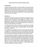 Ensayo descriptivo la la película Códigos de Guerra