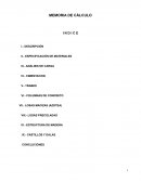 MEMORIA DE CÁLCULO