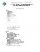 Plan de cuentas y asientos contables