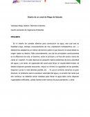 Diseño de un canal de Riego de Salcedo