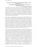 Los principales abordajes teóricos actuales en campo de la antropología médica