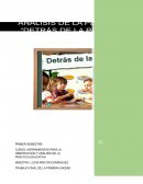 ANÁLISIS DE LA PELICULA- detrás de la pizarra