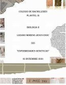 Afecciones genéticas: Resumen de sus causas, síntomas y manifestaciones