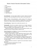 Métodos o Pruebas de Valoración de Enfermedades Cardíacas