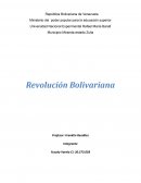 Revolución Bolivariana. El árbol de las 4 raíces