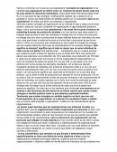 Concepto de las Organizaciones