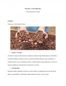 Mercado y Comercialización. Producto: Cacao seco. Finca Mata de Cacao