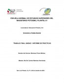 Informe de practicas La escuela primaria