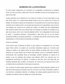 BARBERIA EN LA ANTIGÜEDAD