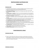 PROTECCIONES ELECTRICAS EDS GENERADOR TG