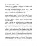 RELATO: CONSTRUCCIÓN DE MI CASA