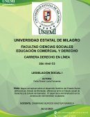 Mapa conceptual sobre el desarrollo histórico del Estado Social