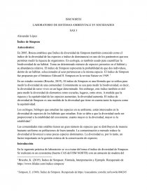 LABORATORIO DE SISTEMAS AMBIENTALES Y SOCIEDADES. Página 1
