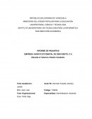 EMPRESA: BANCO OCCIDENTAL DE DESCUENTO, C.A