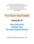 Proyecto Educativo Integral Comunitario