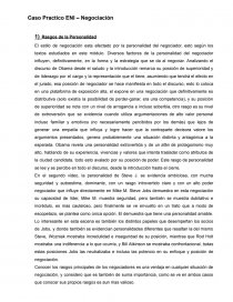 Caso Practico ENI – Negociación. Página 1
