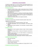 ATENCION AL ADULTO MAYOR