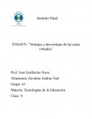 Ventajas y desventajas de las aulas virtuales