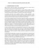 EL PROCESO DE INDUSTRIALIZACIÓN (1840-1890)