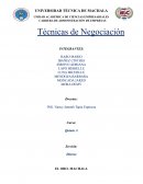 ELEMENTOS DE LA NEGOCIACIÓN