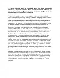 Compara el inicio de Matrix con la alegoría de la caverna de Platón. Página 1