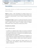 Negociación colectiva en el ámbito internacional