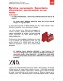 Marketing y comunicación - Segmentación, diferenciación y posicionamiento: el caso Inditex