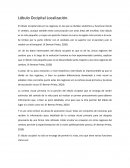 Lóbulo Occipital Localización