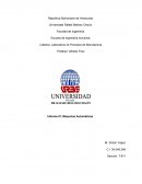 Máquinas Automáticas