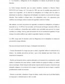 Los derechos y obligaciones de los trabajadores en materia de prevención de riesgos laborales