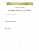 Aplicando el pensamiento lógico