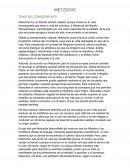 NIETZSCHE . TEMA DEL CONOCIMIENTO