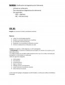 Clasificación de diagnósticos de Enfermería
