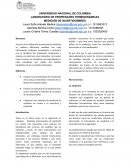 LABORATORIO DE PROPIEDADES TERMODINÁMICAS