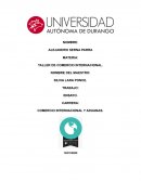 TALLER DE COMERCIO INTERNACIONAL.