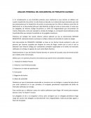 ANALISIS PERSONAL DEL DOCUMENTAL DE PRESUNTO CULPABLE