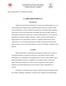 Ensayo argumentativo: El Mundo de las Drogas. Drogodependencia