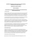 Practica 3. CLASIFICACIÓN DE LAS SOLUCIONES EN ELECTRÓLITOS Y NO ELECTROLITOS CON UN CONDUCTIVIMETRO RELATIVO