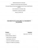 FUNDAMENTOS DEL SOCIALISMO Y EL PENSAMIENTO BOLIVARIANO