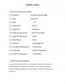 HISTORIA CLINICA PSICOLOGICA