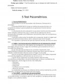Test psicosometricos