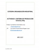 Actividad TPS (Sistema de producción Toyota)