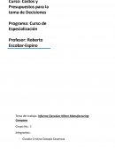 Informe Ejecutivo Hilton Manufacturing Company