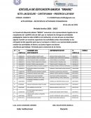 Acta entrega–recepcion de actividades pedagogicas