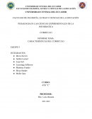 CARACTERÍSTICAS DEL CURRICULO